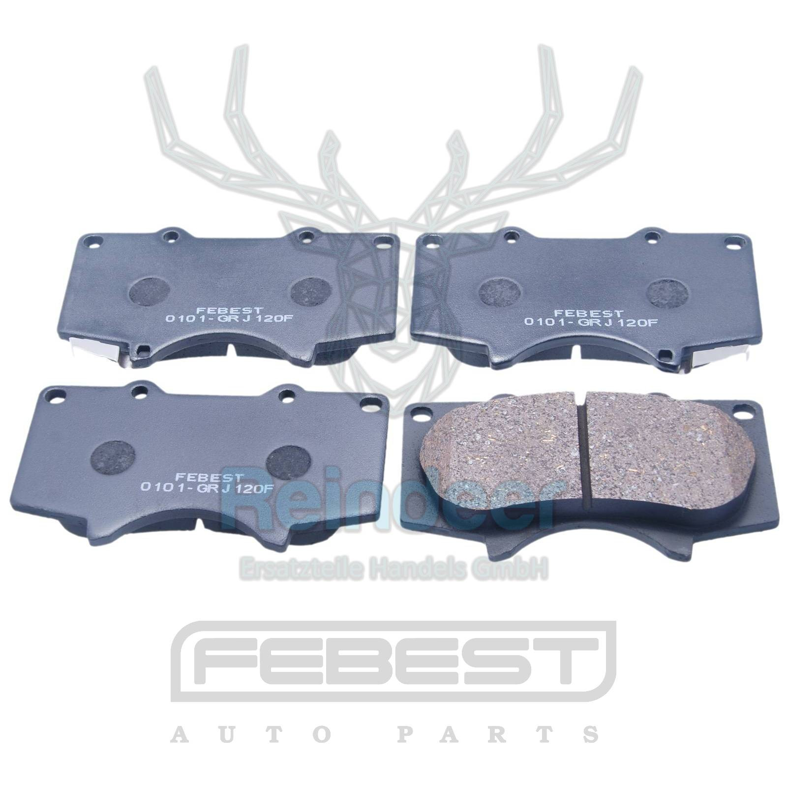Bremsbeläge vorne passend für MITSUBISHI OE: 4605A472, 04465-YZZDB