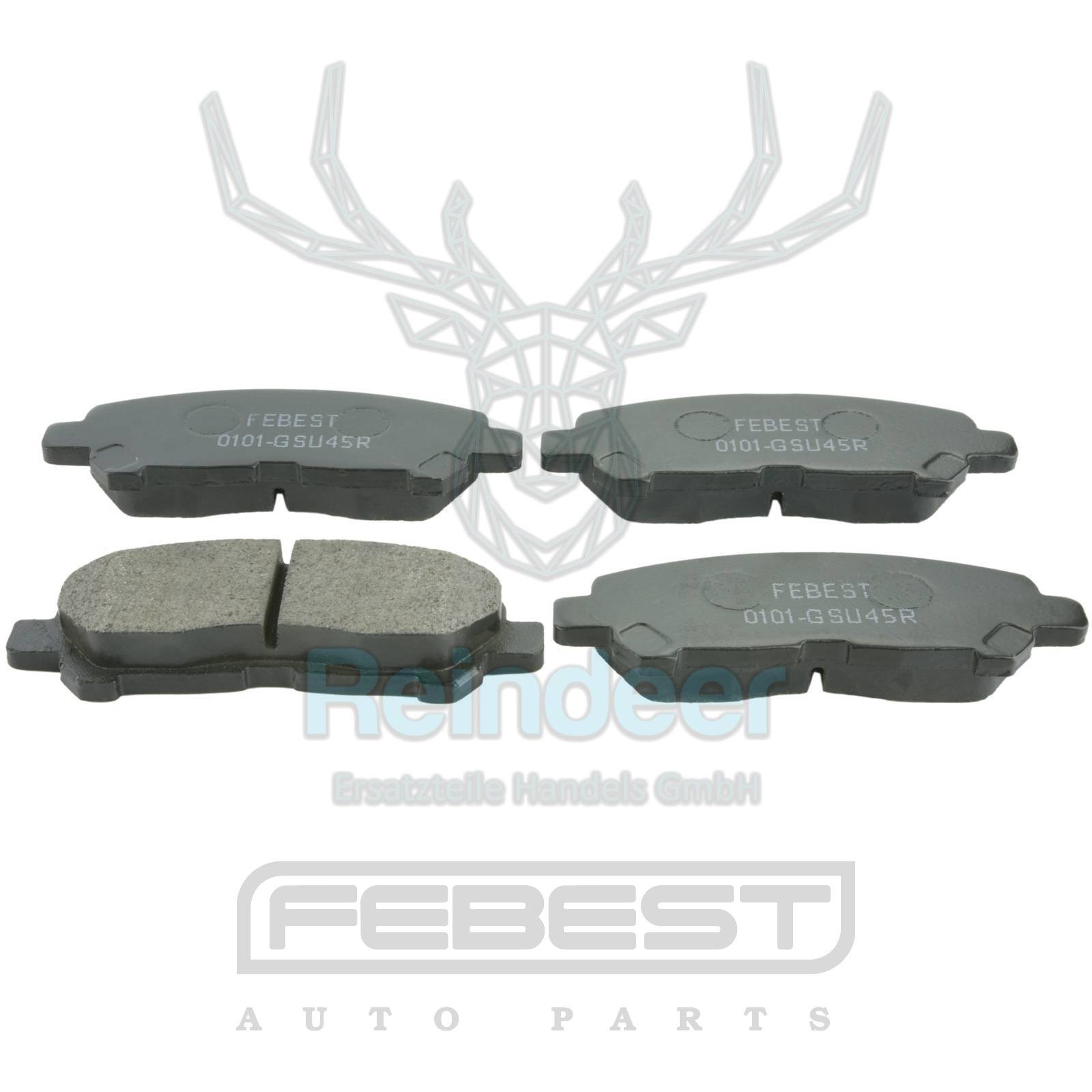Bremsbeläge hinten passend für TOYOTA OE: 04466-48120