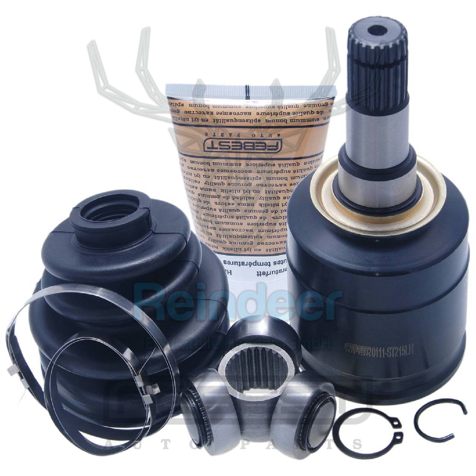 GELENKSATZ, ANTRIEBSWELLE/ INNEN passend für TOYOTA CELICA AT/ST16#/18#/20# 2.0 85-99, CAMRY SXV20 2.2 99-01, CARINA E ST191 2.0 94-96, MR2 2.0 89-93 /LINKS/