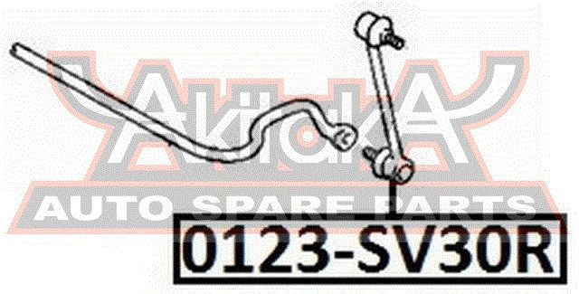 Koppelstange Hinten Asva-0123-sv30r
