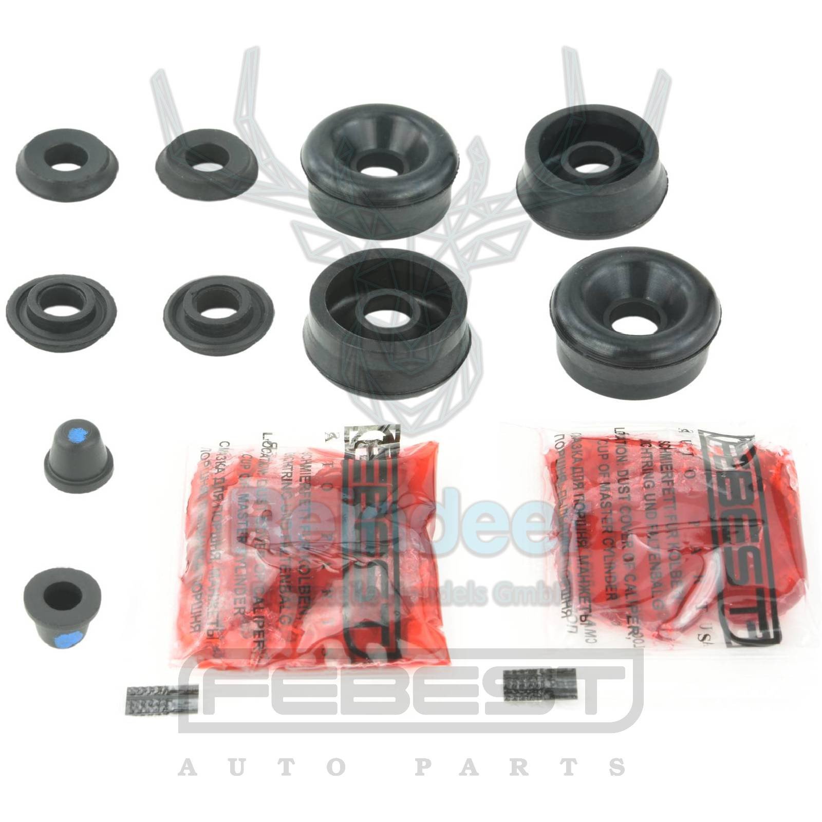 Radbremszylinder hinten reparatursatz passend für TOYOTA OE: 04906-52010
