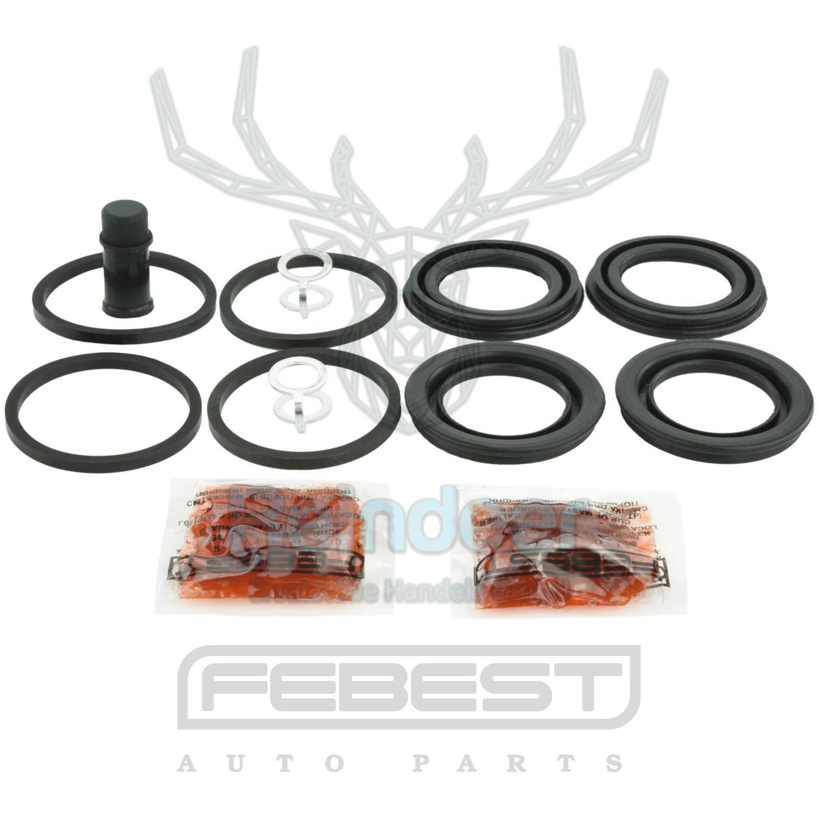 Bremssattel hinten, reparatursatz passend für TOYOTA OE: 04479-50140