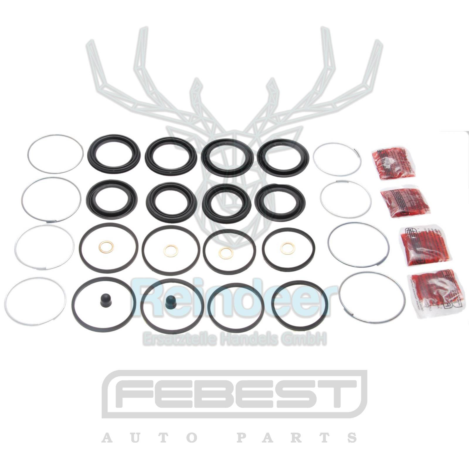Bremssattel vorne, reparatursatz passend für TOYOTA OE: 04479-60040