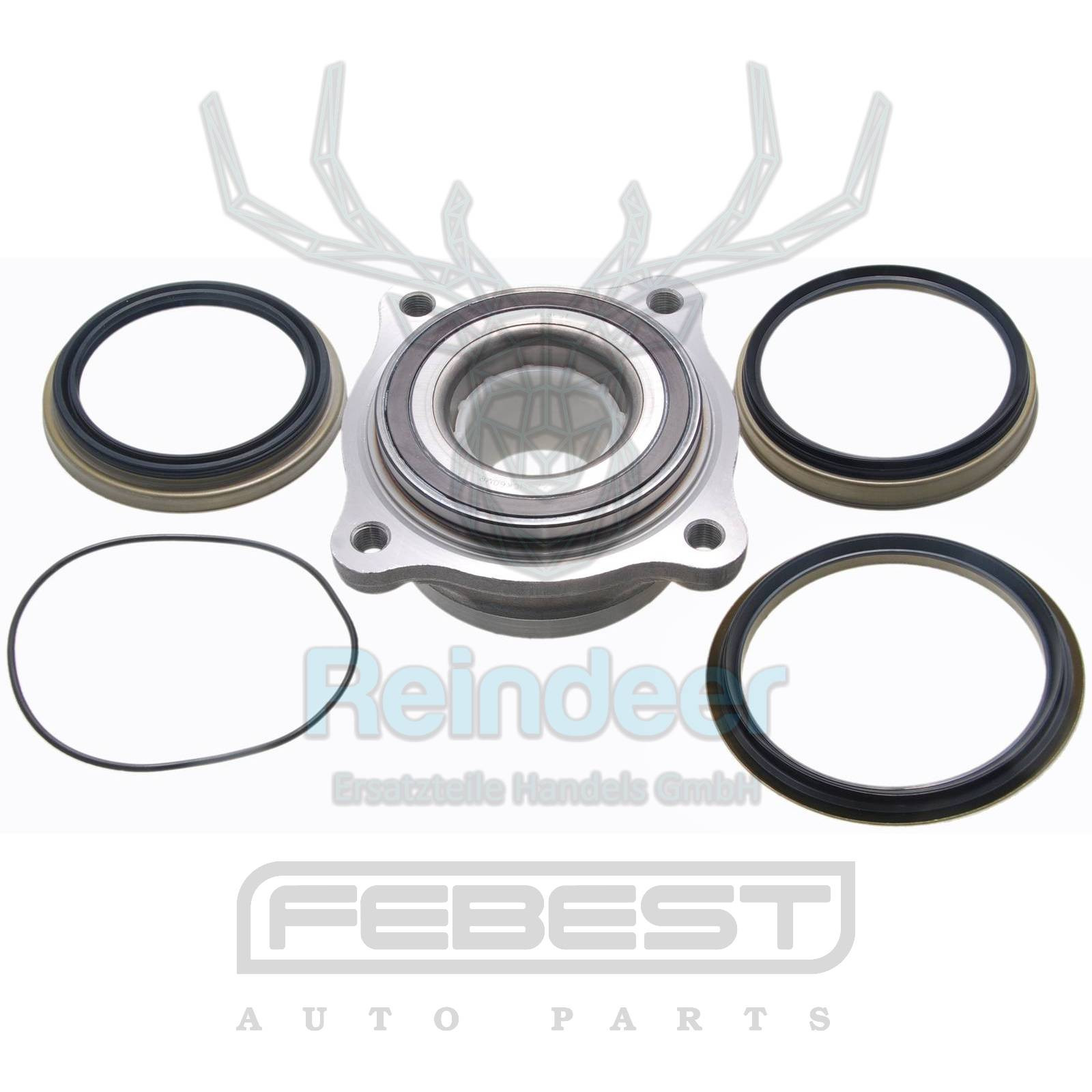 Radnabe hinten satz passend für TOYOTA OE: 42450-0C020