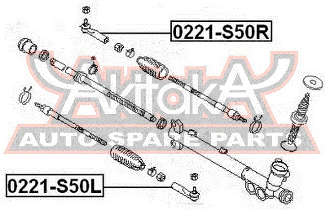 Spurstangenkopf Rechts Asva-0221-s50r