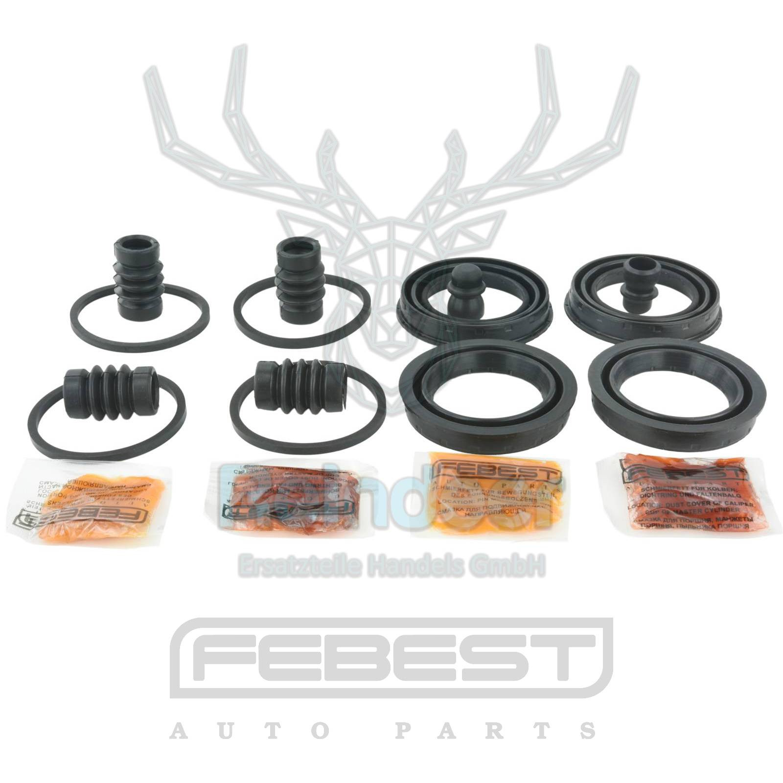 REPARATURSATZ; BREMSSATTEL passend für NISSAN ARMADA/TITAN 03-15, INFINITI QX56 03- /VORN/