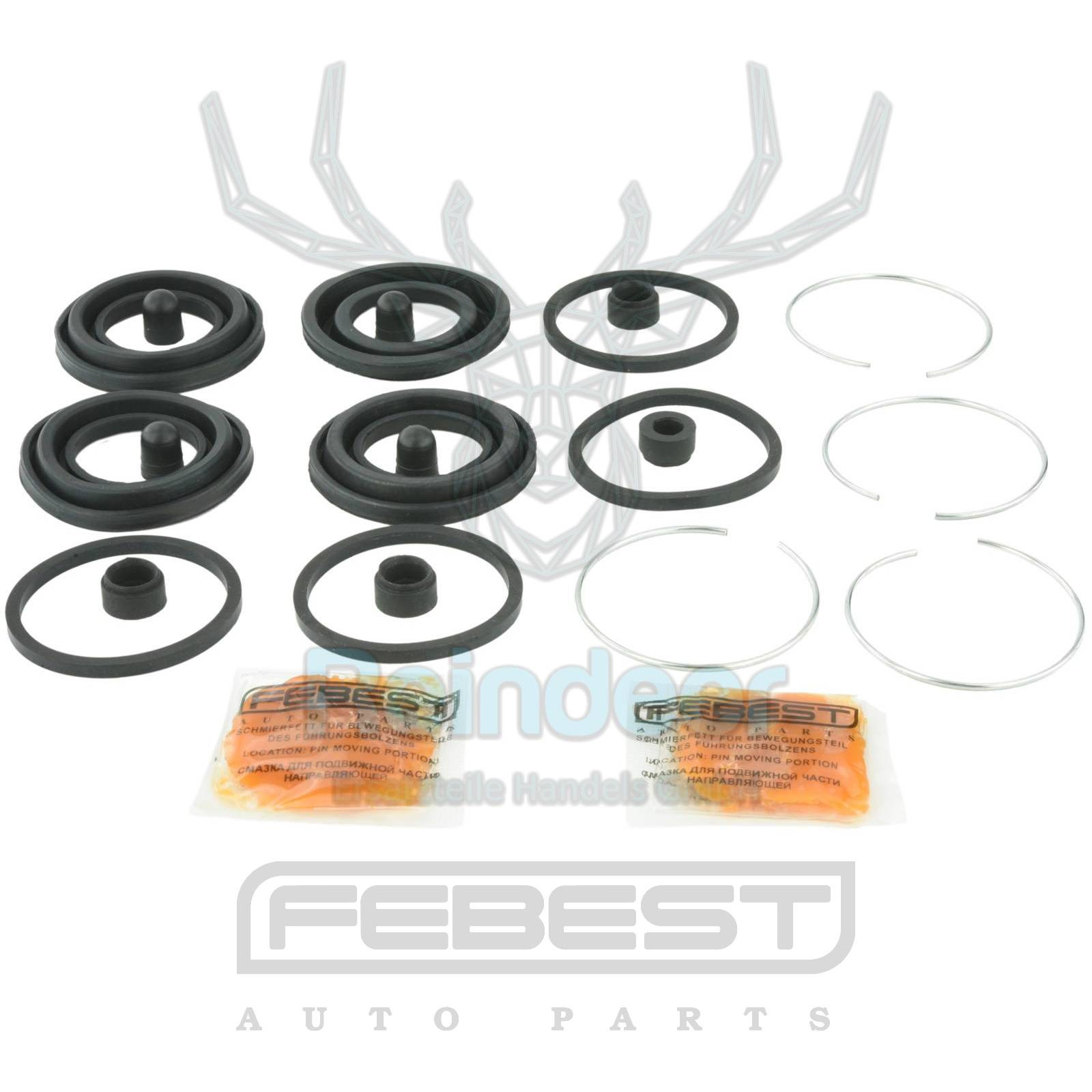 REPARATURSATZ; BREMSSATTEL passend für INFINITI G35/G37 06-, Q40/Q60/Q70 06-, NISSAN 370Z 08- /HINTEN/