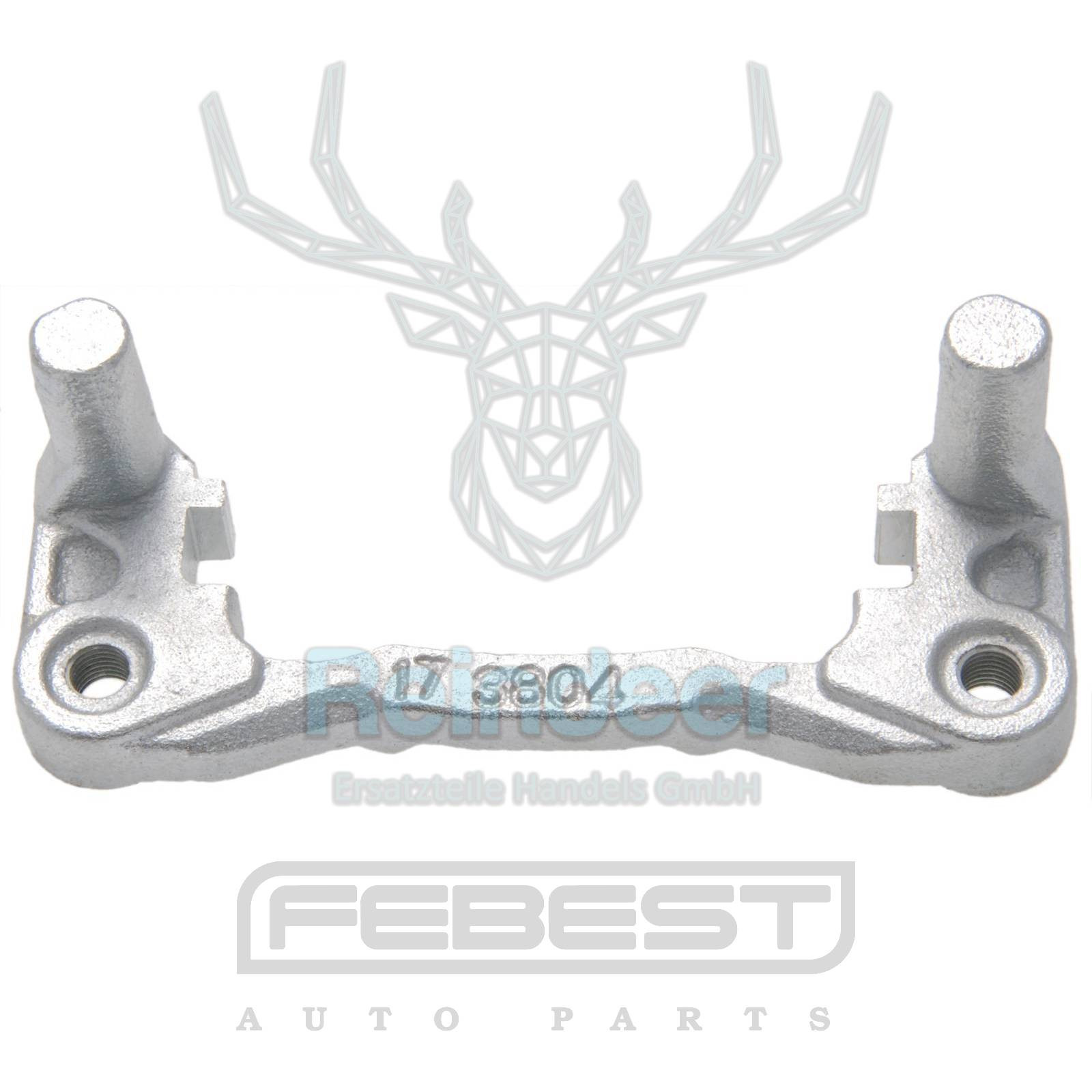 HALTER FÜR BREMSSATTEL, BREMSSATTEL passend für MITSUBISHI LANCER 03-12, OUTLANDER 02-06 /HINTEN/