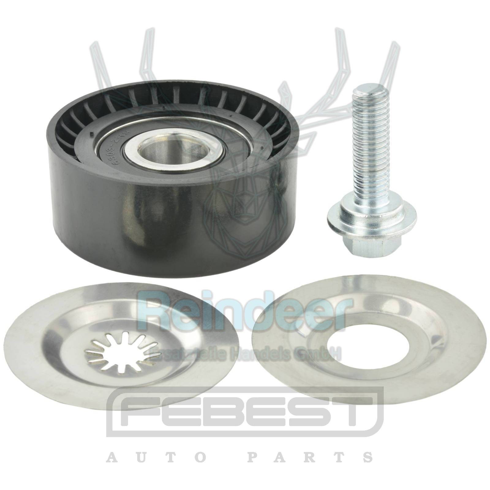 Umlenkrolle - reparatursatz passend für Alfa Romeo OE: K68027647AA, E4G161025070, 68027647AA