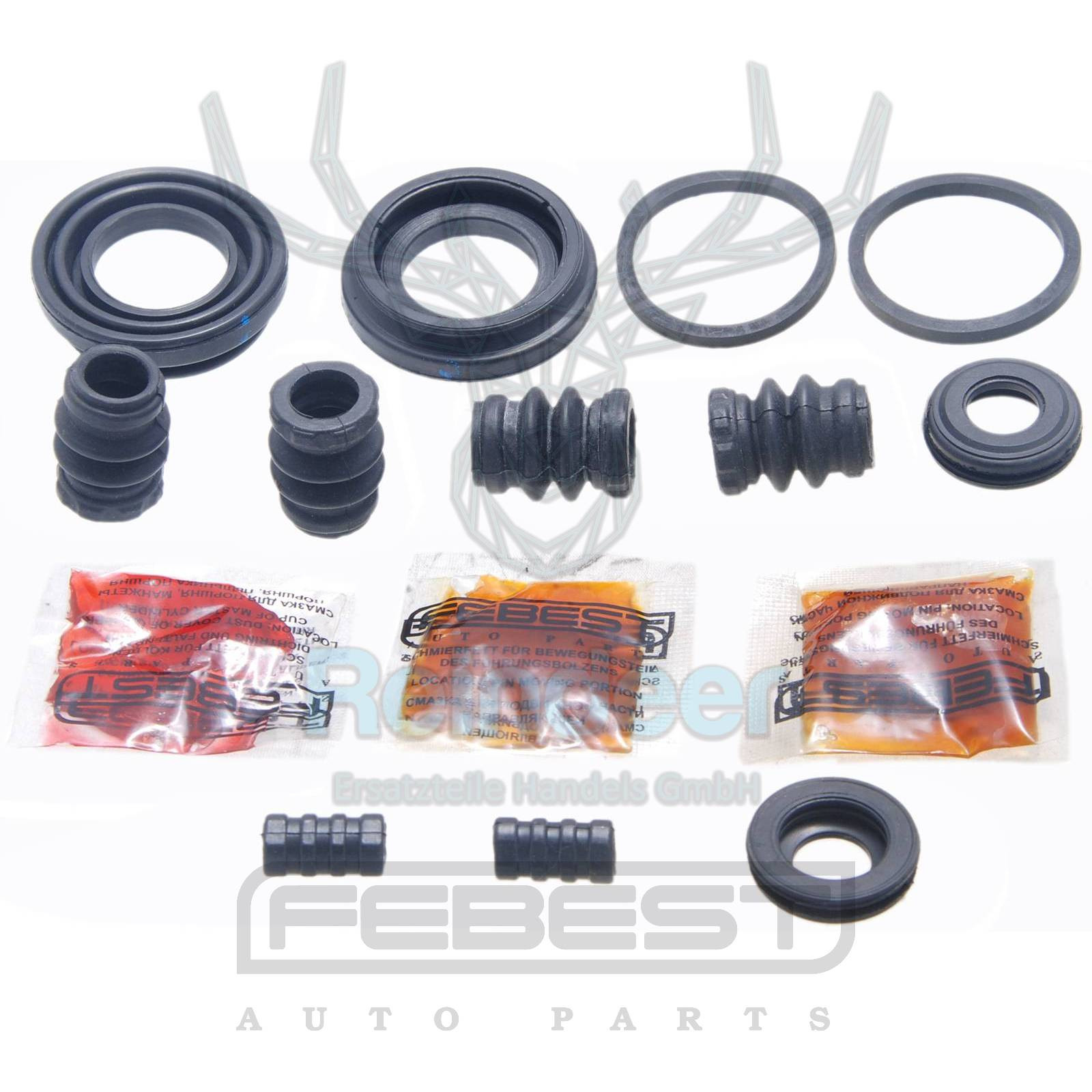 Bremssattel hinten, reparatursatz passend für HYUNDAI OE: 58303-28A00, 58303-28A00