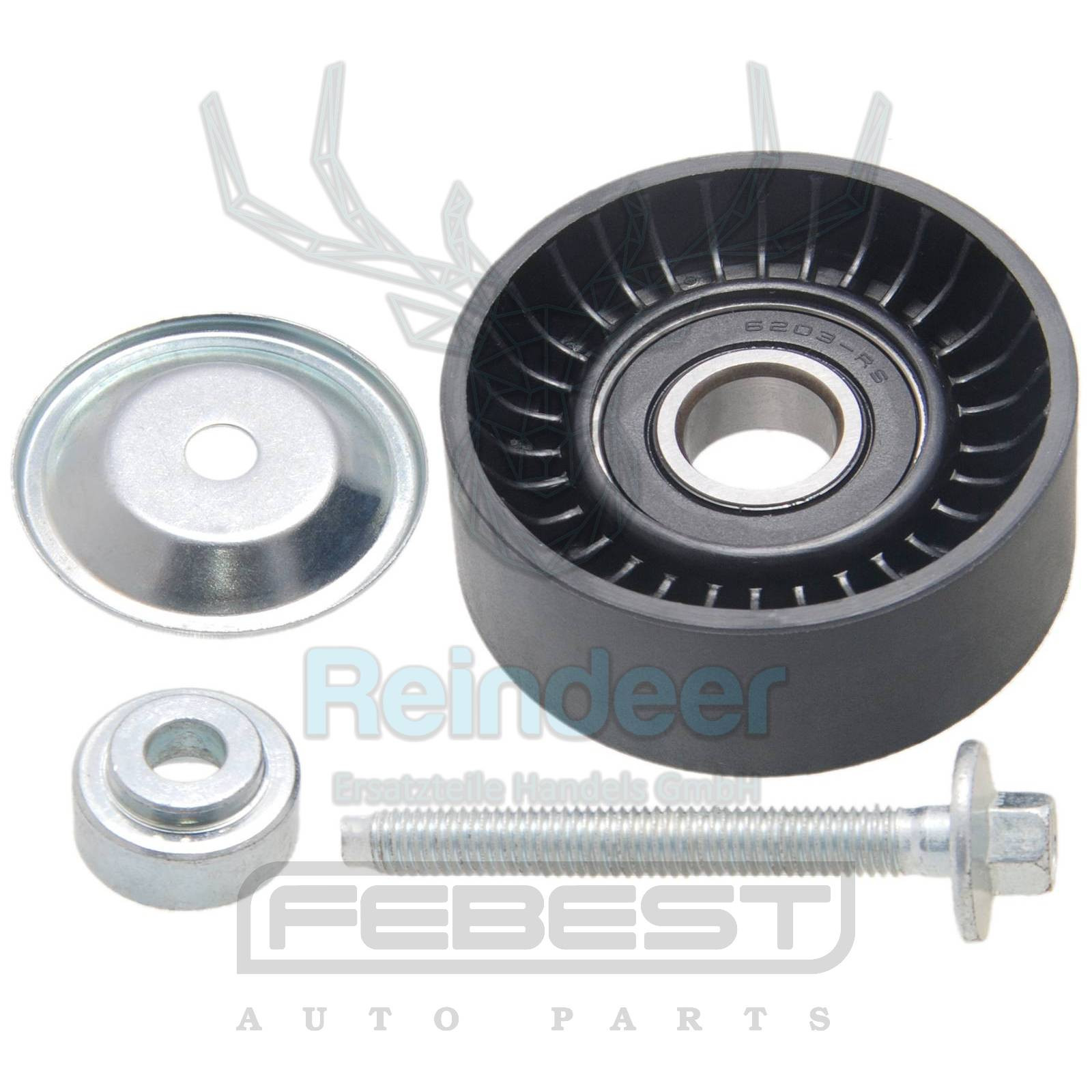 Umlenkrolle - reparatursatz passend für CHERY OE: A118111210BA, 1 387 066, CY01-15-980D