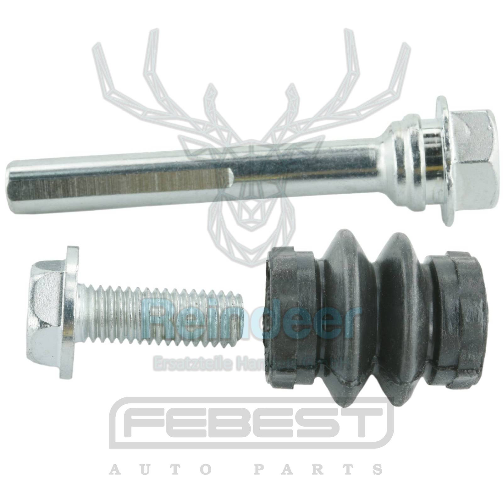 SCHRAUBE FÜR BREMSSATTEL passend für VW CADDY 04-10, GOLF V/VII, JETTA 05-11, TOURAN 03-10, AUDI A3 03-13, SKODA OCTAVIA 04-12, SUPERB 08-15, FABIA 15-, SEAT ALTEA 04-15, TOLEDO 04- /KIT, HINTEN/