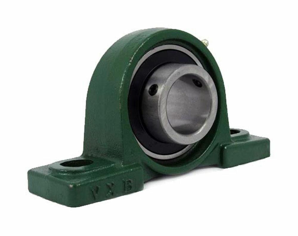30 mm x 121 mm (38) Wellenstützlagereinheit, NSK, Pendellager UCP 206 D1
