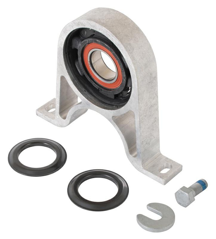 Wellenlager passend für VW VW 40 mm x 195 mm (22) TRS OE CRAFTER 2017-> Wellenlager, Original, FAG-Lager, H-125 mm, Aluminiumklemme, hinten