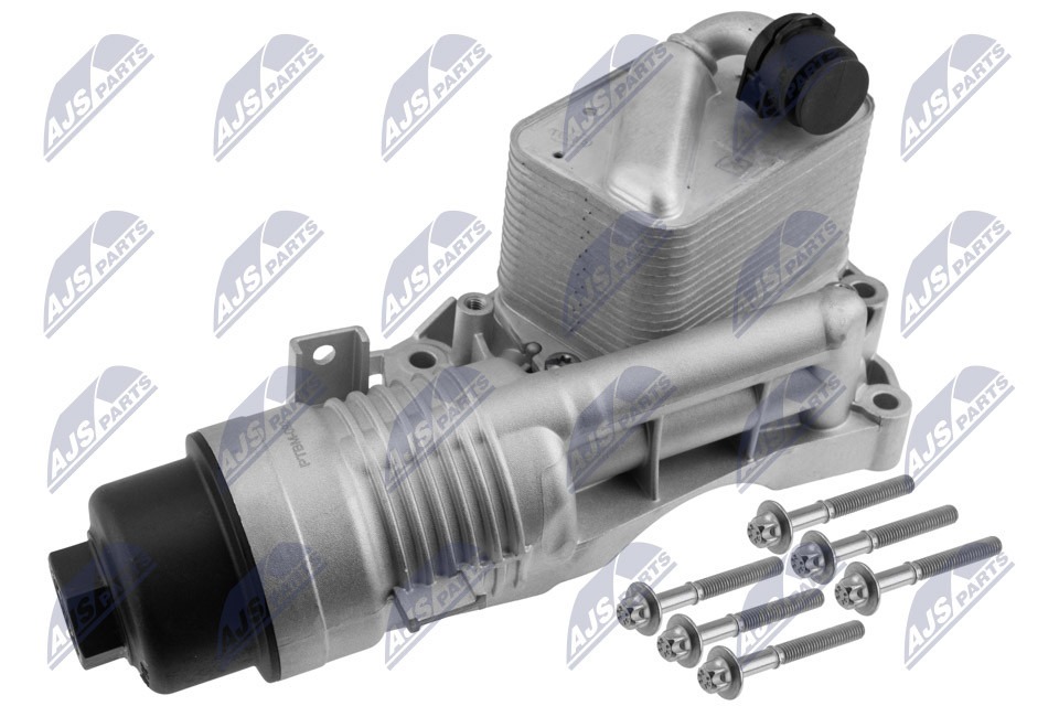 ÖLKÜHLER MIT FILTER passend für ENG 2.0 BMW X1 F48 16-19 , X2 F39 16-19 , 1 F40 18-19 , 2 F44/F45/F46 16-19 , MINI F55/F56 16-19 , CLUBMAN F54 17-19 , COUNTRYMAN F60 17-19 ALUMINIUM VERSION