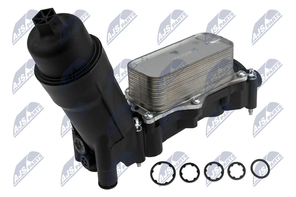 ÖLKÜHLER MIT FILTER passend für JEEP GRAND CHEROKEE 3.0,3.6 2014-,CHEROKEE 3.2 2014-,WRANGLER 3.6 2014-,DODGE RAM 1500 3.0,3.6,5.7 2014- /ohne Sensor/
