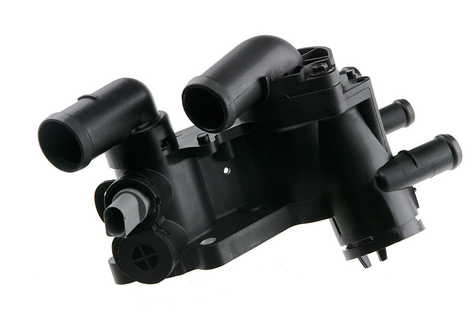 THERMOSTATGEHÄUSE passend für VW POLO 1.4 16V 01-09, SKODA FABIA I 1.4 16V 99-08, SEAT IBIZA IV 1.4 16V 02-07 /MIT SENSOR/
