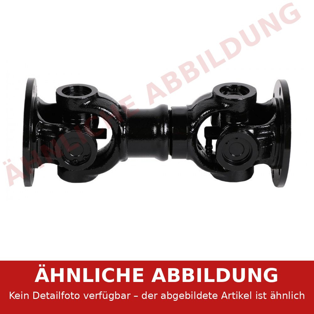 KARDANWELLE 30,2 x 81,8 100 mm, DIN 57 mm, 6 x 8 mm (42 x 42) + 132 mm, DIN 67 mm, 4 x 10 mm (72 x 86) L = 607 mm
