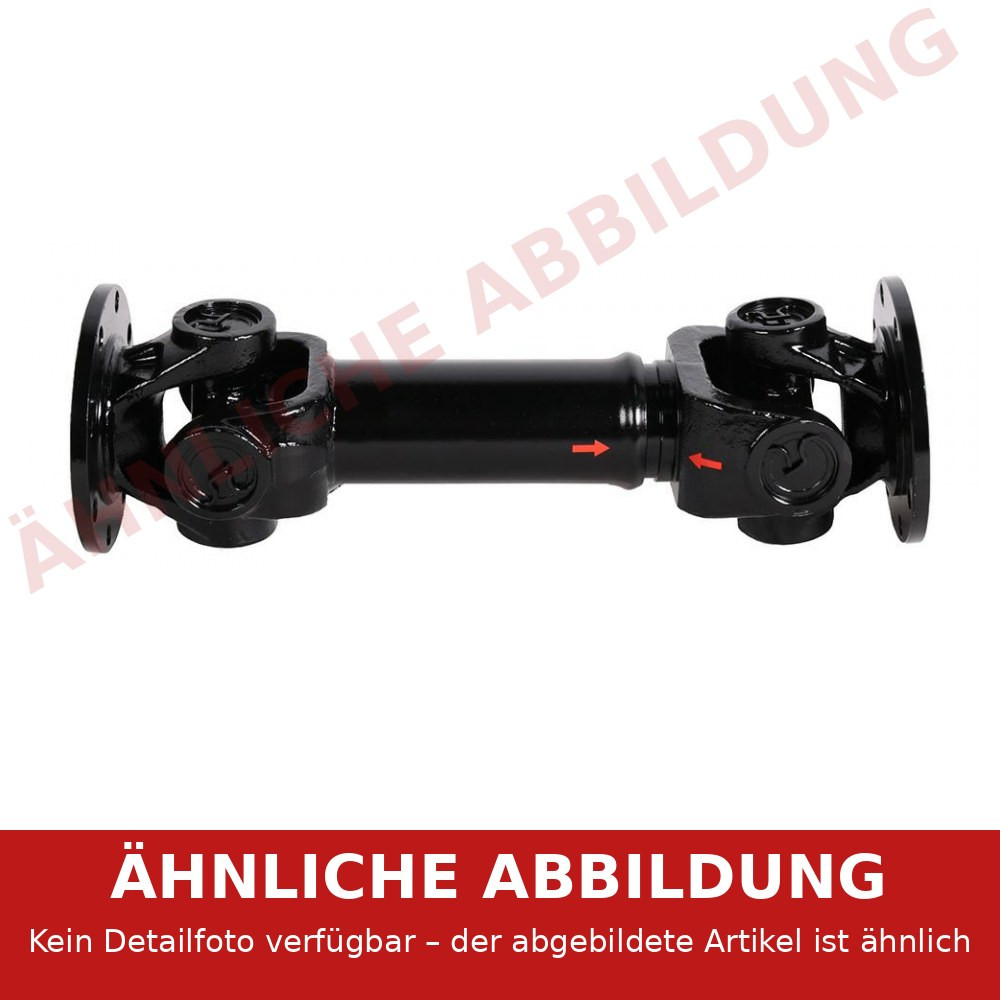 KARDANWELLE 42 x 119,4 180 mm, DIN 110 mm, 8 x 14 mm (60 x 60), L = 360 mm, 687,35-9,04-DIN