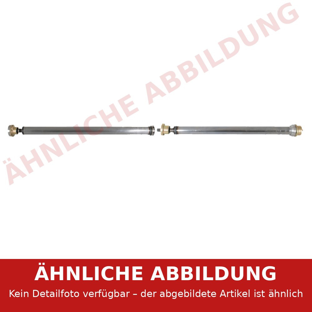 KARDANWELLE für AUDI, ohne Stütze, L=2000 mm, L1=900 mm, Verbindung 30 Zähne 100 mm + Verbindung 25 Zähne 86 mm (vom Getriebe) NICHT GESCHWEISST