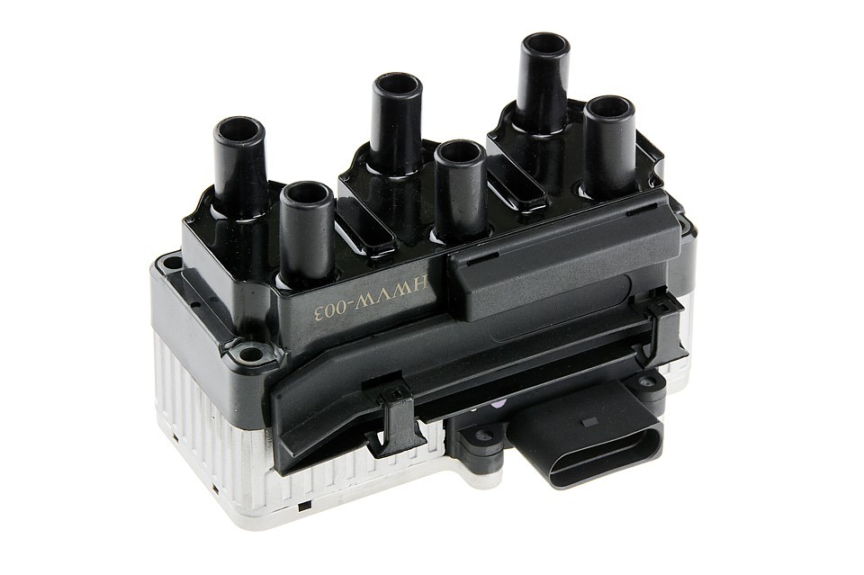 ZÜNDSPULE passend für SEAT LEON CUPRA 2.8 2001.02-,VW BORA/GOLF IV 2.8 1999-/OVAL VERBINDUNG/
