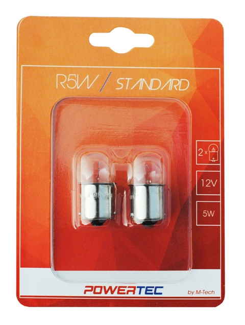 GLÜHLAMPE R5W BLISTER passend für R5W 12V 5W BLISTER /LAMPENSOCKEL BA15S/