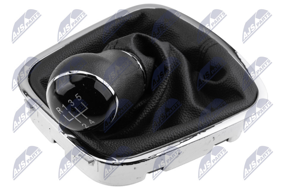 SCHALTKNAUF + SCHALTHEBEL passend für VW POLO 2009-/5 GÄNGE/