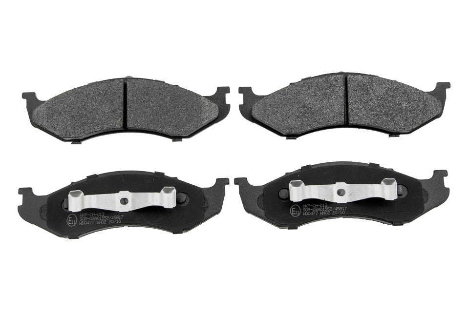 ALPHA BRAKES BREMSBELÄGE VORDERACHSE passend für JEEP CHEROKEE -01, GRAND CHEROKEE -99, WRANGLER I/II, KIA CARNIVAL 99-