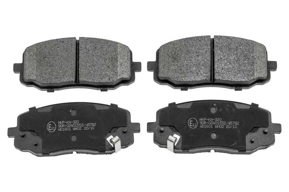 ALPHA BRAKES BREMSBELÄGE VORDERACHSE passend für KIA PICANTO 1.0,1,1 04-, HYUNDAI I10 08-