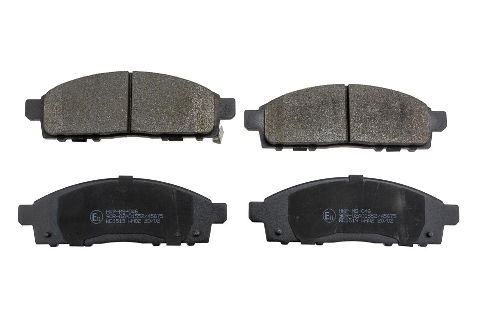 ALPHA BRAKES BREMSBELÄGE VORDERACHSE passend für MITSUBISHI L200 2WD/4WD 2.5TDI 07-