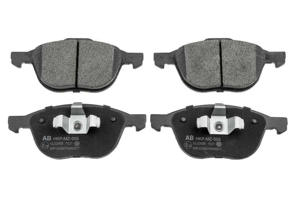 ALPHA BRAKES BREMSBELÄGE VORDERACHSE passend für MAZDA 3 BK/CR 02-, FORD FOCUS II 04-, C-MAX 03-, VOLVO S40 04-