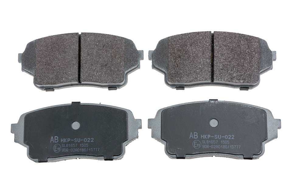 ALPHA BRAKES BREMSBELÄGE VORDERACHSE passend für SUZUKI GRAND VITARA 05- /L=123 SYSTEM SUMITOMO/