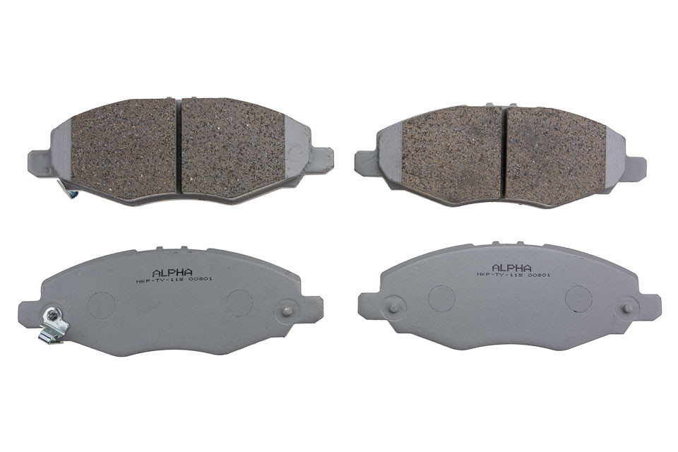 Alpha Brakes Bremsbeläge Vorderachse HKP-TY-115