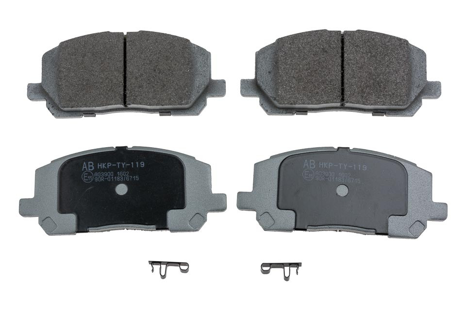 ALPHA BRAKES BREMSBELÄGE VORDERACHSE passend für LEXUS RX300 00-03, RX350 06-08, TOYOTA HIGHLANDER, KLUGER 2.4/3.0/3.3 07.00-08.07