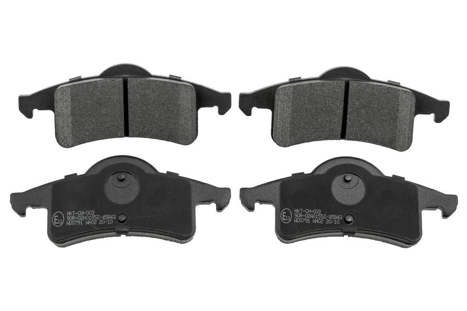 ALPHA BRAKES BREMSBELÄGE HINTERACHSE passend für JEEP CHEROKEE -01, GRAND CHEROKEE 99-05