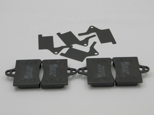 Alpha Brakes Bremsbeläge Hinterachse HKT-CT-007
