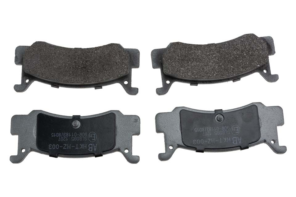 ALPHA BRAKES BREMSBELÄGE HINTERACHSE passend für MAZDA 323 BA DIESEL 94-,MX-3 -98