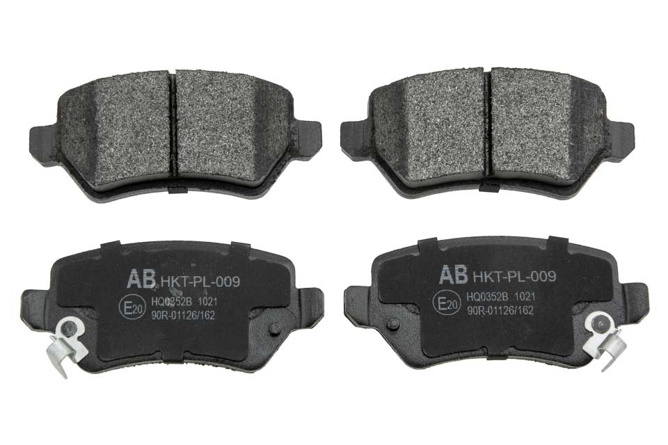 ALPHA BRAKES BREMSBELÄGE HINTERACHSE passend für OPEL ASTRA G/H 98-,CORSA C 00-,ZAFIRA 00-,MERIVA 03-,KIA VENGA 10-
