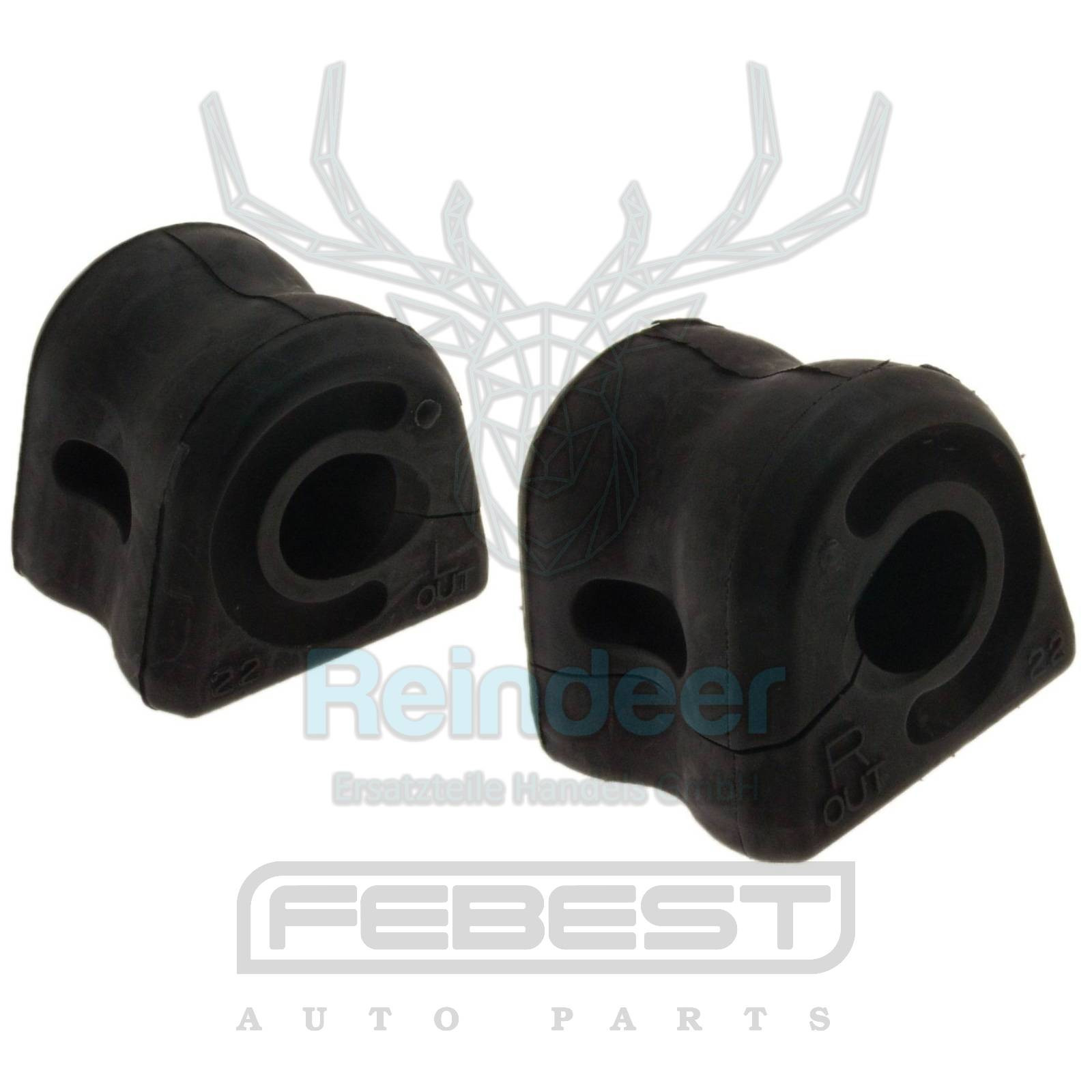 Stabilisatorlager vorne satz passend für HONDA OE: 51306-SMG-E11