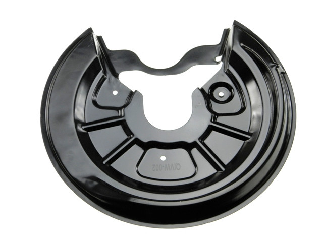BREMSSATTELSCHUTZ passend für VW GOLF V 03-08, TOURAN -10, AUDI A3 03-10, SKODA OCTAVIA 04-10, SEAT LEON 05-10 TARCZA HAMULCOWA 256MM /HINTEN, LINKS/