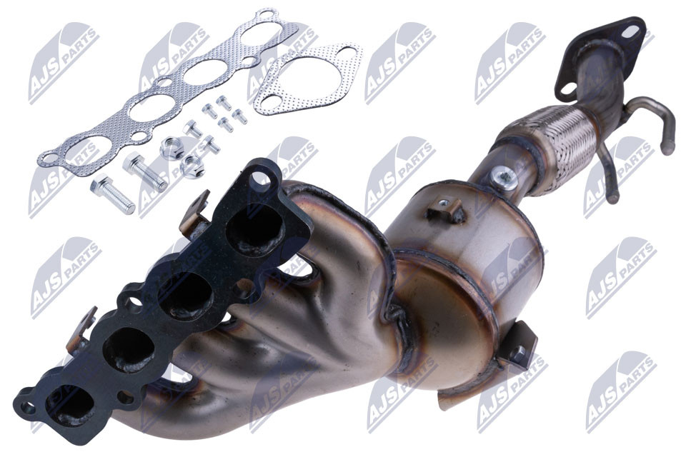 KATALYSATOR passend für FORD FOCUS III 1.6TI (IQDB,XTDA) 2011-2020; C-MAX II/GRAND C-MAX 1.6TI (IQDB,XTDA) 2010- 2019;/EURO:5/MIT AUSPUFFKRÜMMER