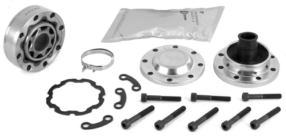 Antriebsgelenkk Kardanwelle Endstuck (35-100) h-28.4mm, für JEEP ME305 L?scher.8x8mm, Wrangler JK, 8 Kugeln