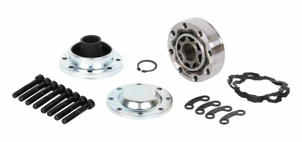 Antriebsgelenkk Kardanwelle Endstuck (35-100) h-28.4mm, passend für JEEP ME305 L?scher.8x8mm, Wrangler JK, 8 Kugeln