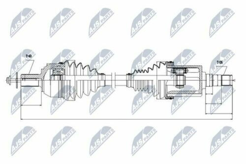 ANTRIEBSWELLE passend für VOLVO S60/V60 T2,T3 1.5,1.6T 15- /LINKS,ATM/