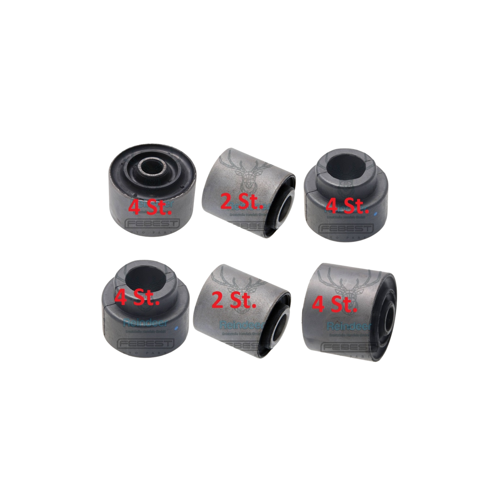 Reparatursatz Längslenker Querlenker Vorder- und Hinterachse Für MB G-Klasse W460, W461, W463