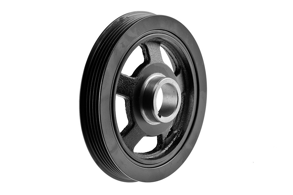 RIEMENSCHEIBE, KURBELWELLE passend für KIA/HYUNDAI ENG. 1.4/1.5/1.6/1.7CRDI CEE'D 06-, SOUL 09-, VENGA 10-, I30 06-, I20 08-, GETZ 05-, IX35 10-,SPORTAGE 10-, CARENS 10-