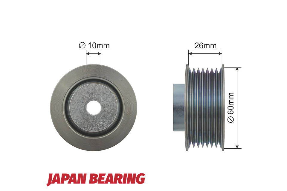 SPANNROLLE, KEILRIPPENRIEMEN passend für SUZUKI GRAND VITARA II 1.9D 10.05-02.15