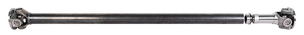 KARDANWELLE 27 x 81,8 mm, nicht verschlissen an der Gleitgelenkseite, L = 2000 mm, 2x Flansch 97 mm SAE 60,3 mm, 4x 10 mm