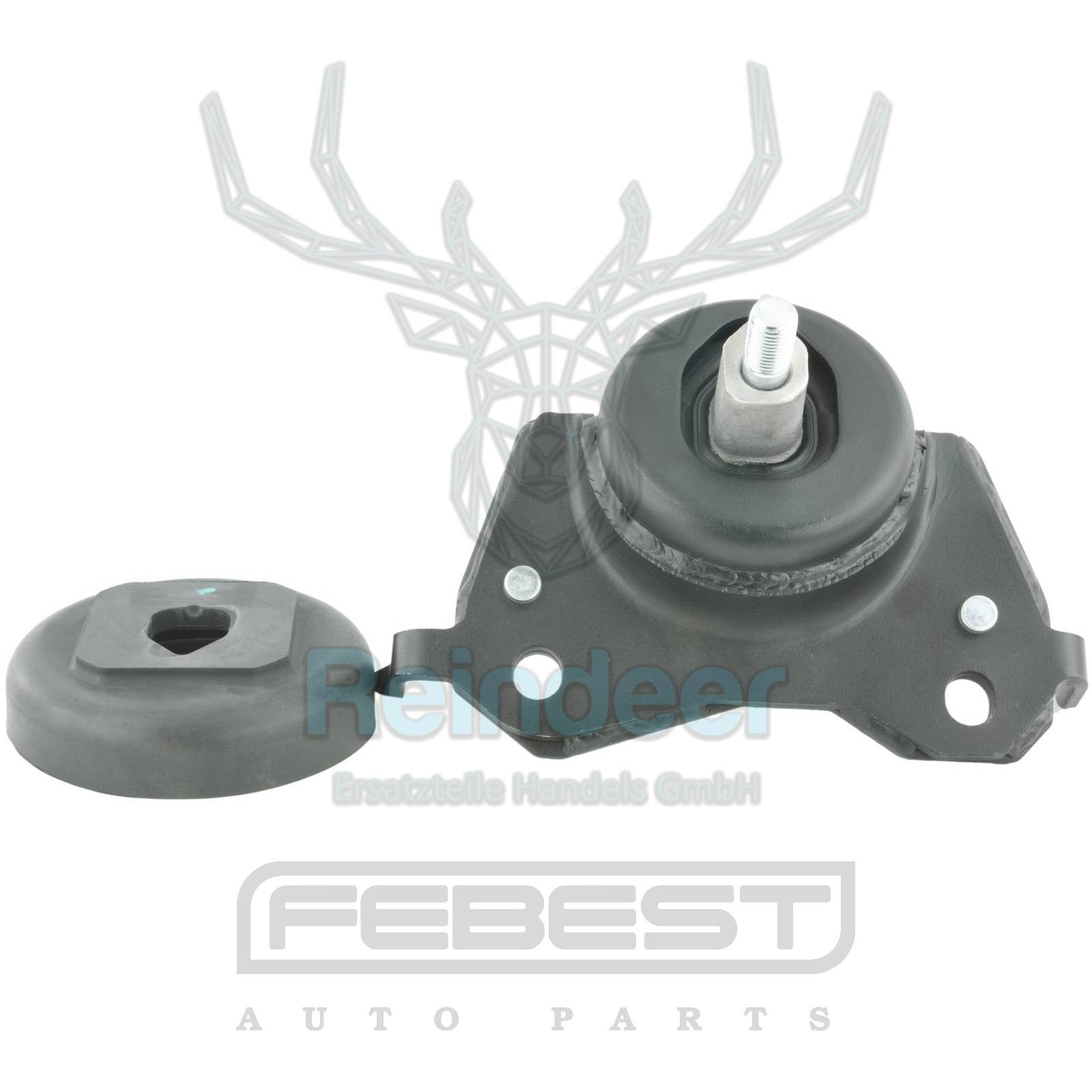 Motorlager vorne Rechts passend für TOYOTA OE: 12361-38190