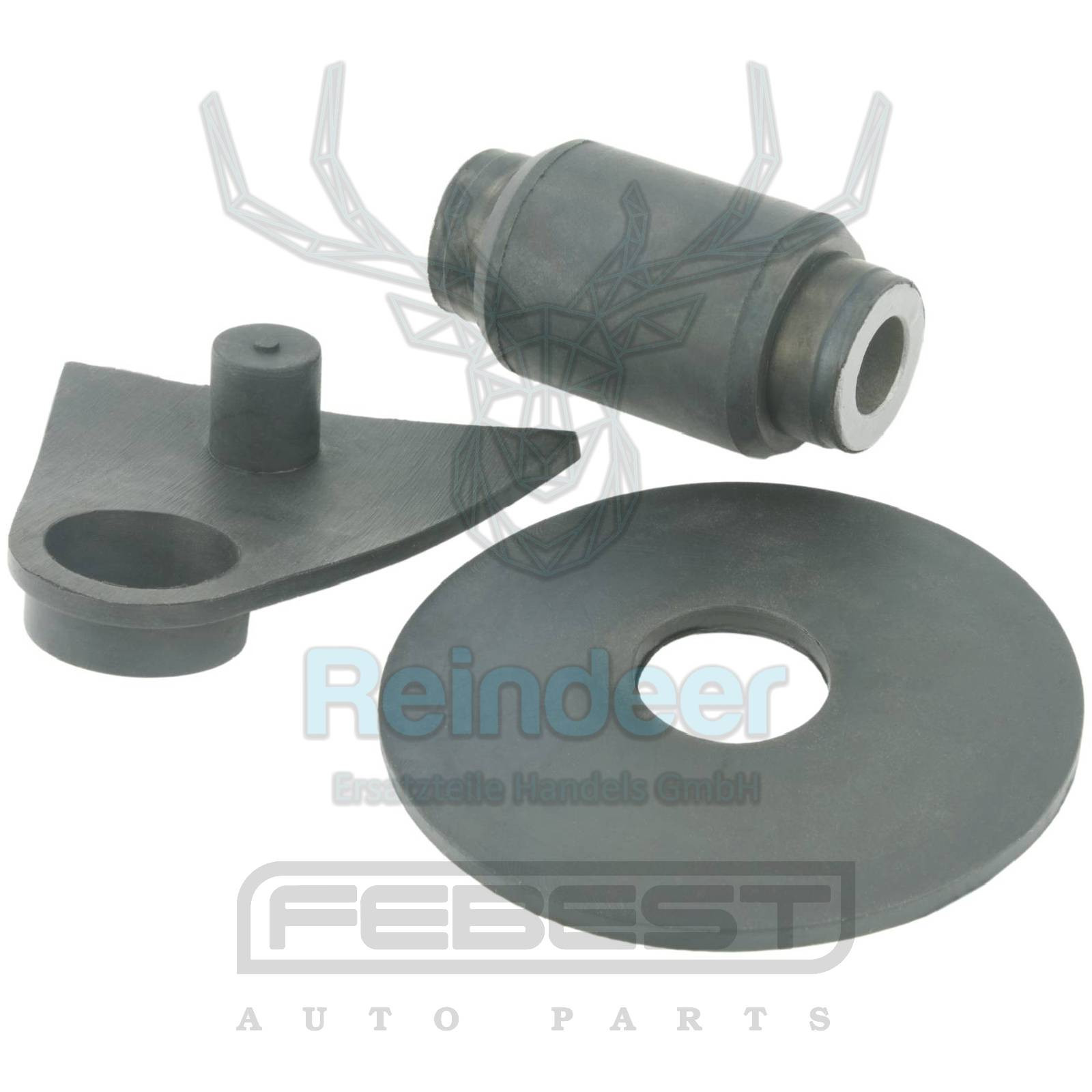Buchse motorlager hinten passend für DAIHATSU OE: 12371-28010, 12371-28010